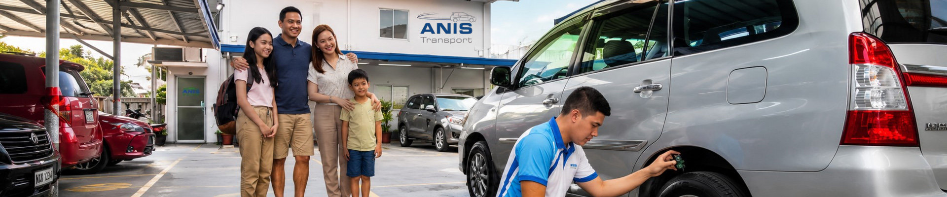 Anis Transport Car & Van Available for Rent with Driver & SelfDrive Option in Manila PH